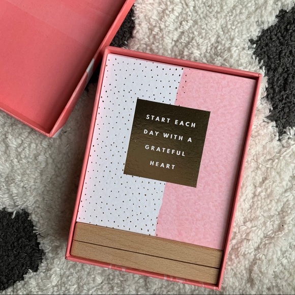 Pink Quote Cards Frame Stand Decor